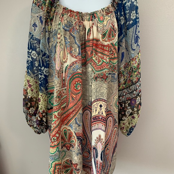 Umgee Mulit Color/Pattern Tunic/Dress - Picture 2 of 16
